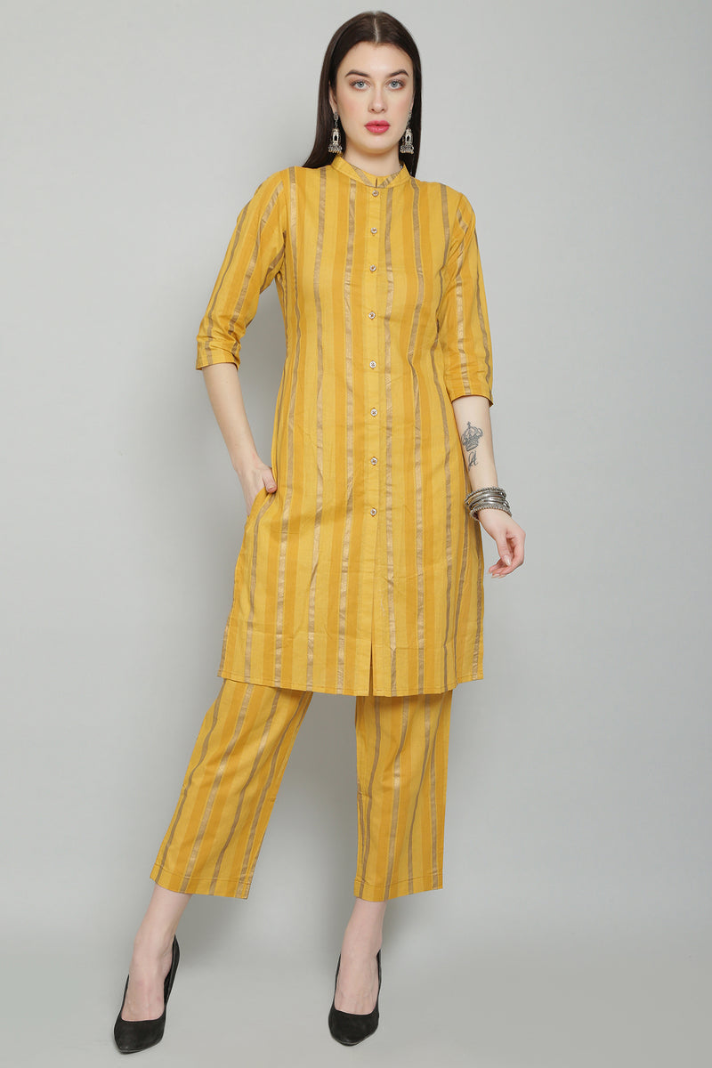 Buy Aurelia Yellow Straight Kurta for Women's Online @ Tata CLiQ